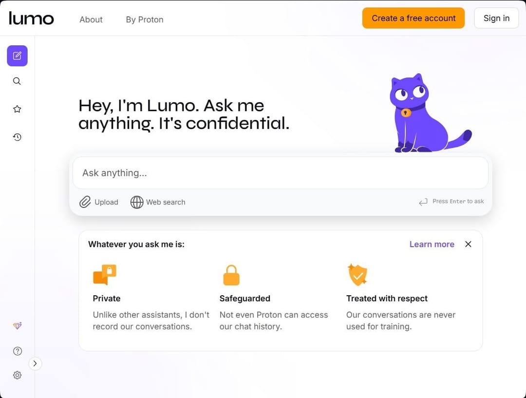 Proton Lumo AI Review: Private, Encrypted Assistant