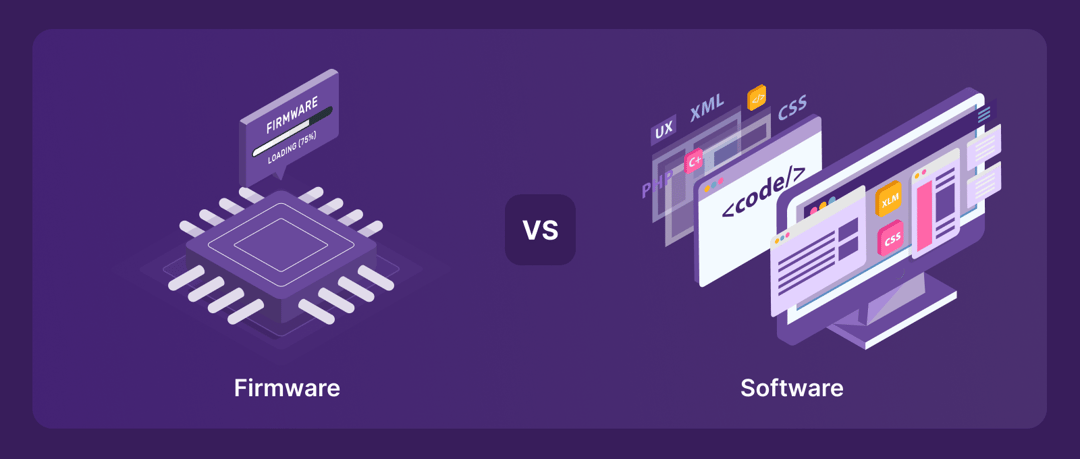Firmware vs. Software: Main Differences, Updates, and Examples