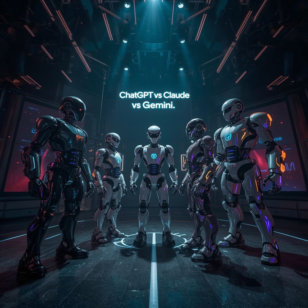 ChatGPT vs Claude vs Gemini (2025): The Best AI Model Revealed